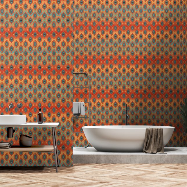 Zuidwestelijke Ombre Luchten Schoon Behang (Badkamer)