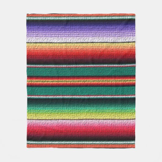 Zuidwestelijke Patroon leuk fleece deken (Voorkant)