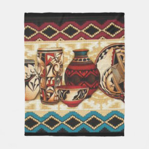 Zuidwestelijke Patroon leuk fleece deken