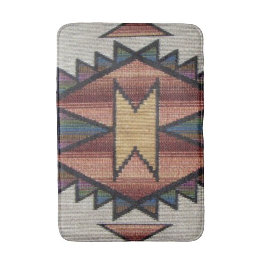 Zuidwestelijke patroon leuke badmat (Voorkant Verticaal)