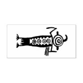 Zuidwestelijke Petroglyf Sjamaan Rubberstempel (Afrduk)