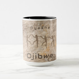 Zuidwestelijke Petroglyfen Aangepaste Stam/Naam Mok