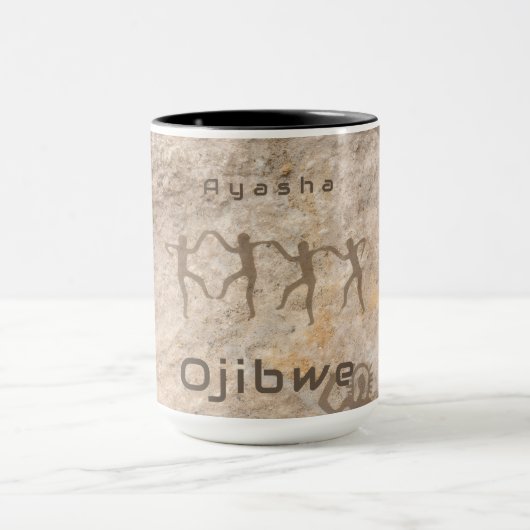 Zuidwestelijke Petroglyfen Aangepaste Stam/Naam Mok (Midden)