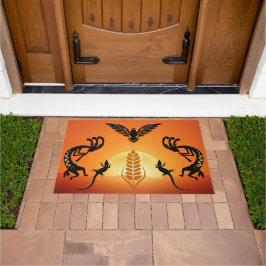 Zuidwestelijke Phoenix Kokopelli Doormat Deurmat