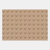 Zuidwestelijke Pronghorn Antelopes geometrisch pat Inpakpapier Vel (Voorkant 2)