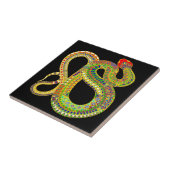 Zuidwestelijke Ratelslangtegel Tegeltje (Zijkant)