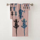 Zuidwestelijke Reptielen Salamander Lizard Handdoe Bad Handdoek (Insitu)