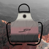 Zuidwestelijke Restaurant Stijl Monogram Schort