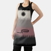 Zuidwestelijke Restaurant Stijl Monogram Schort (Insitu)