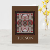 Zuidwestelijke Retro Kaart (Gele Bloem)