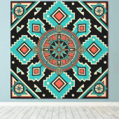 Zuidwestelijke Richtingen Canvas Afdruk (Insitu (Houten vloer))