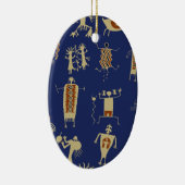 Zuidwestelijke Rotskunst Sjamaan Keramisch Ornament (Rechts)