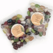 Zuidwestelijke rustieke woestijn cactus dank u voo ronde sticker