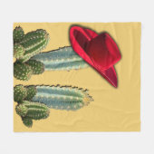 Zuidwestelijke scène fleece deken (Voorkant (Horizontaal))