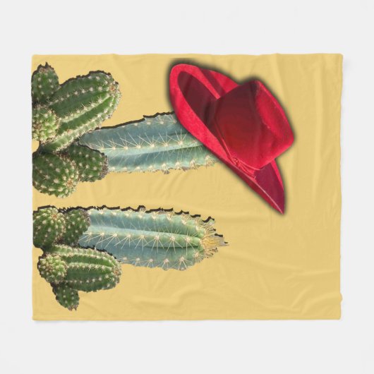 Zuidwestelijke scène fleece deken (Voorkant (Horizontaal))