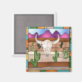 Zuidwestelijke schedelmagneet magneet (Voorkant / Achterkant)