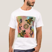 ZUIDWESTELIJKE SCHILDPAD KUNST T-SHIRT (Voorkant)