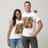 ZUIDWESTELIJKE SCHILDPAD KUNST T-SHIRT (Unisex)
