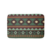 Zuidwestelijke stam groen bruin badmat (Voorkant)