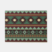 Zuidwestelijke stam groen bruin deurmat (Voorkant)