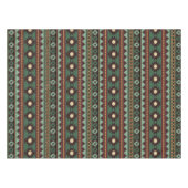 Zuidwestelijke stam groen bruin tafelkleed (Voorkant (Horizontaal))