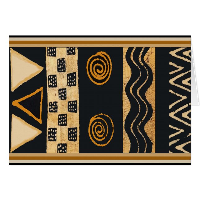 Zuidwestelijke stam Native American Design (Voorkant Horizontaal)