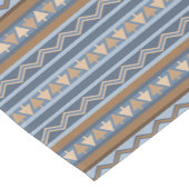 Zuidwestelijke Stijl Blauw en Bruin Geometrisch Pa Medium Tafelloper (Hoek)