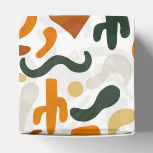 Zuidwestelijke stijl cactus stier schedel cowboy p bedankdoosjes (Bovenkant)