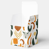 Zuidwestelijke stijl cactus stier schedel cowboy p bedankdoosjes (Geopend)