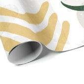 Zuidwestelijke stijl cactus stier schedel cowboy p cadeaupapier (Rol Hoek)