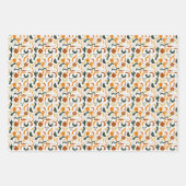 Zuidwestelijke stijl cowboy cactus stier schedel inpakpapier vel (Voorkant 3)