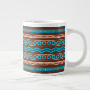 Zuidwestelijke stijl geometrisch ontwerp van Camer Grote Koffiekop