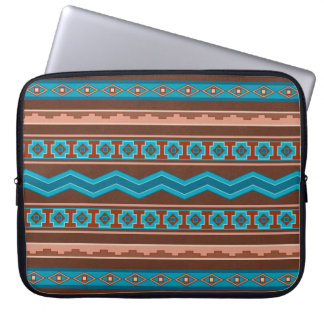 Zuidwestelijke stijl Geometrisch ontwerp van Camer Laptop Sleeve