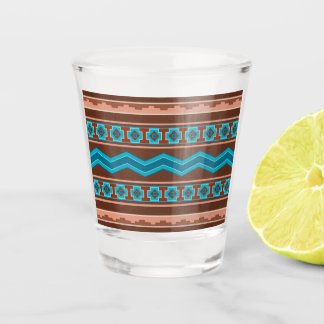 Zuidwestelijke stijl Geometrisch ontwerp van Camer Shot Glas