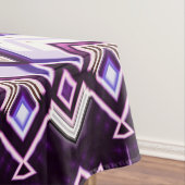 Zuidwestelijke Stijl Paars White Black Tafelkleed (Voorbeeld)
