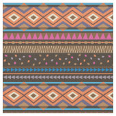 Zuidwestelijke stijl Tribal print stof (Close Up)