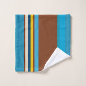 Zuidwestelijke strepen 12 bad handdoek (Wasdoekje)
