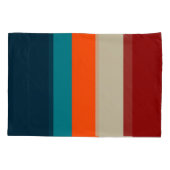 Zuidwestelijke strepen 17 kussensloop (Achterkant-Links)