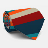 Zuidwestelijke strepen 17 stropdas (Opgerold)