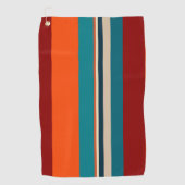 Zuidwestelijke strepen 19 golfhanddoek (Voorkant)