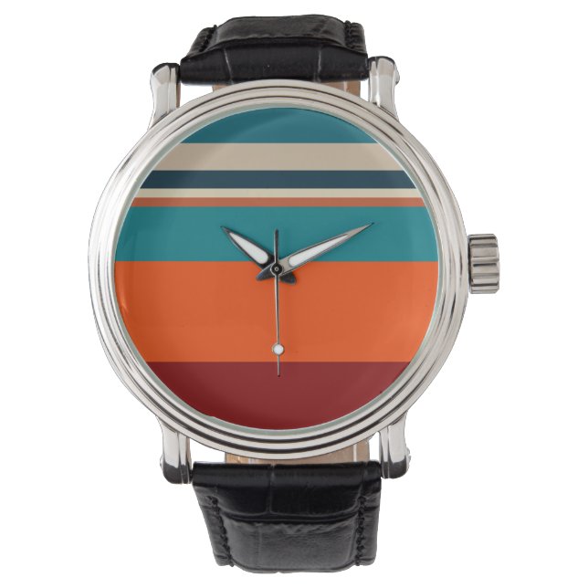 Zuidwestelijke strepen 19 horloge (Voorkant)