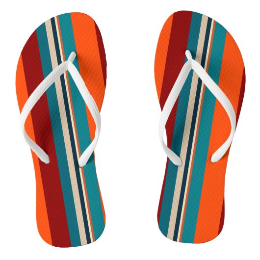 Zuidwestelijke strepen 19 teenslippers (Voetbed)