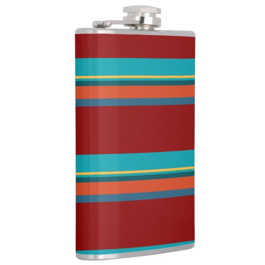 Zuidwestelijke strepen 24 heupfles (Rechts)