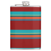 Zuidwestelijke strepen 24 heupfles (Voorkant)