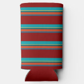 Zuidwestelijke strepen 24 seltzer blikjeskoeler (Achterkant)