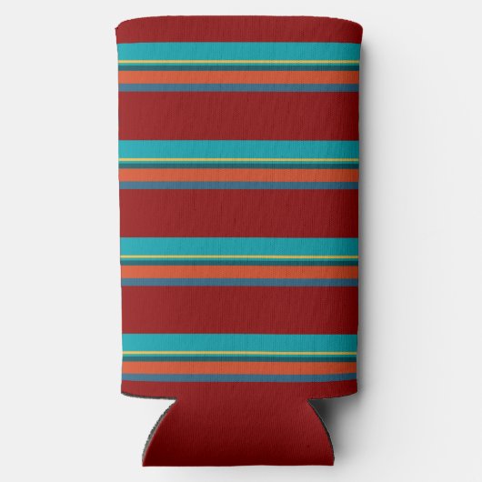 Zuidwestelijke strepen 24 seltzer blikjeskoeler (Achterkant)