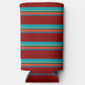 Zuidwestelijke strepen 24 seltzer blikjeskoeler (Voorkant)