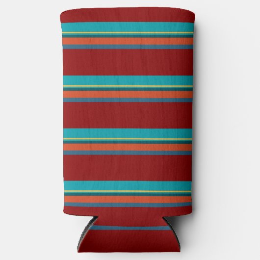 Zuidwestelijke strepen 24 seltzer blikjeskoeler (Voorkant)