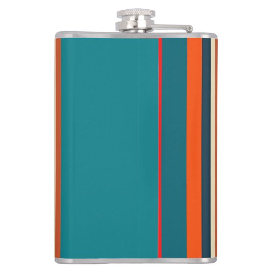 Zuidwestelijke strepen 29 heupfles (Achterkant)