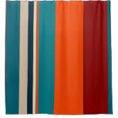 Zuidwestelijke strepen douchegordijn (Voorkant)